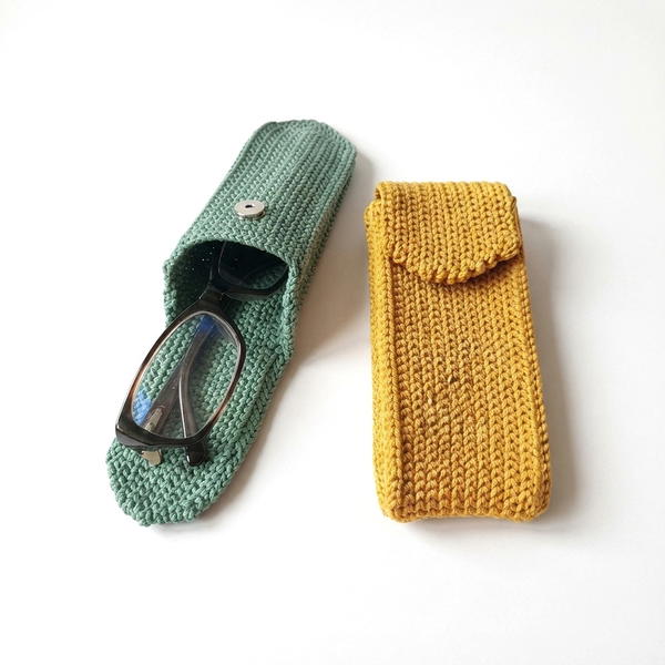 How to Crochet a Case for Glasses or a Phone (5)