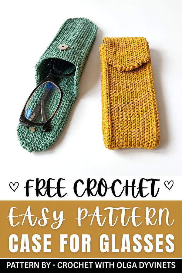 How to Crochet a Case for Glasses or a Phone (9)