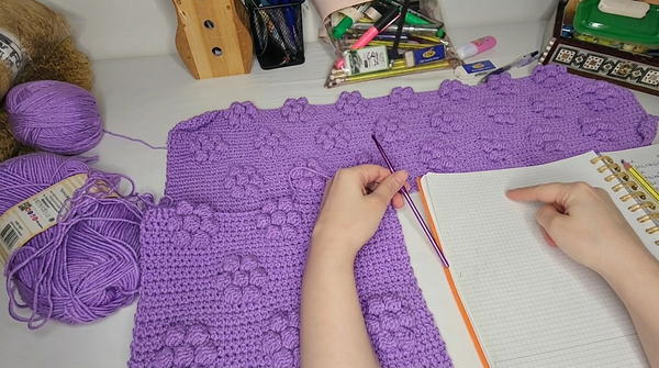 How to Crochet a Gorgeous 3D Flower Jacket for All Sizes _ Beautiful Floral Design Tutorial (11)