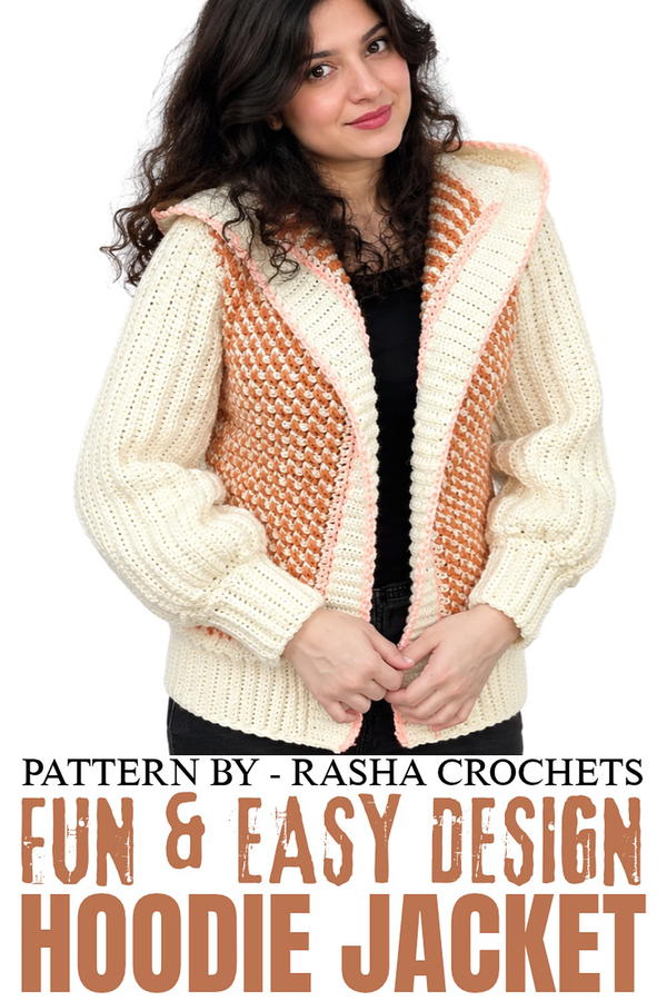 How to Crochet a Stylish Hoodie Jacket _ Fun and Easy Step-by-Step Tutorial (2)