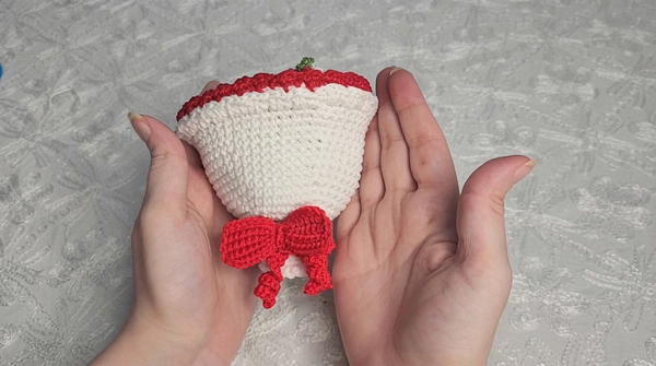 How to Crochet an Adorable Bouquet Doll _ Cute and Beautiful Flower Doll Tutorial (15)