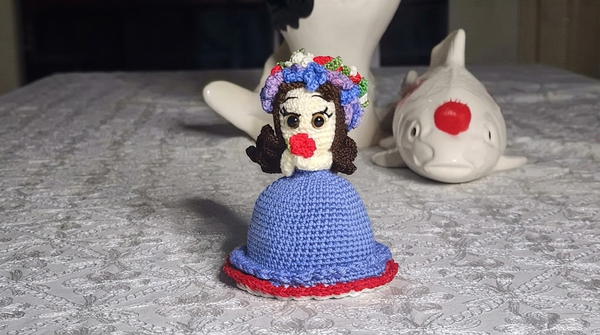 How to Crochet an Adorable Bouquet Doll _ Cute and Beautiful Flower Doll Tutorial (8)