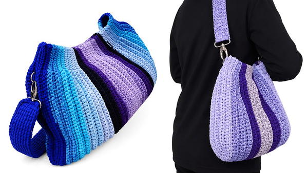 How to Crochet an Easy and Stylish Handbag for Beginners _ Step-by-Step Tutorial for All Sizes (6)