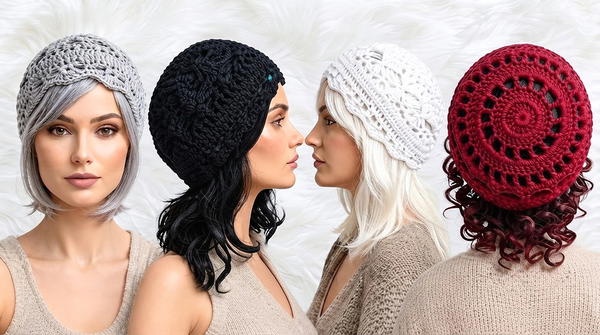 How to Make a Lace-Like Braided Hair Bonnet (10)