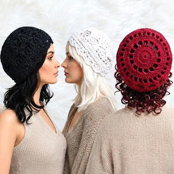 How to Make a Lace-Like Braided Hair Bonnet (4)