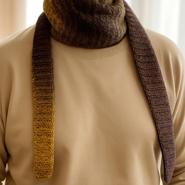 How to crochet Sophie's scarf. Crochet pattern (10)