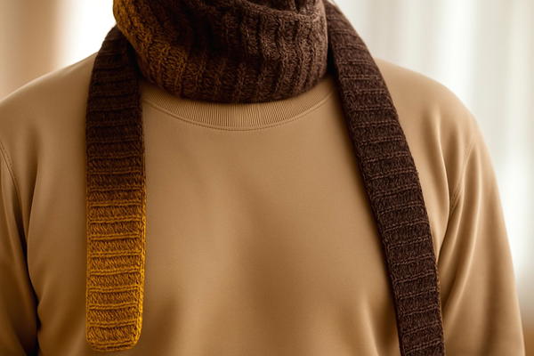 How to crochet Sophie's scarf. Crochet pattern (3)