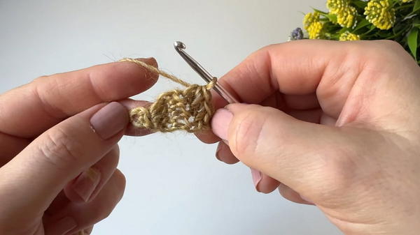 How to crochet Sophie's scarf. Crochet pattern (4)