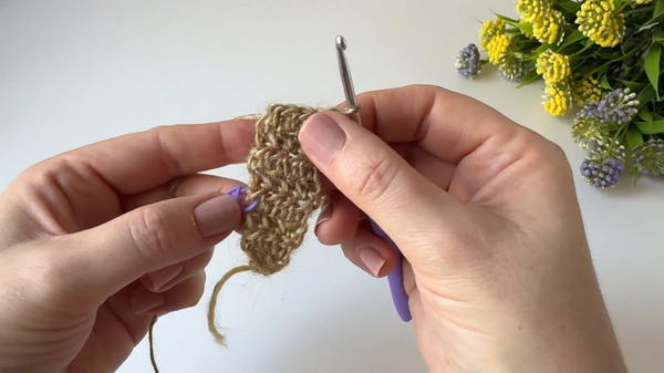 How to crochet Sophie's scarf. Crochet pattern (5)