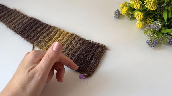 How to crochet Sophie's scarf. Crochet pattern (6)
