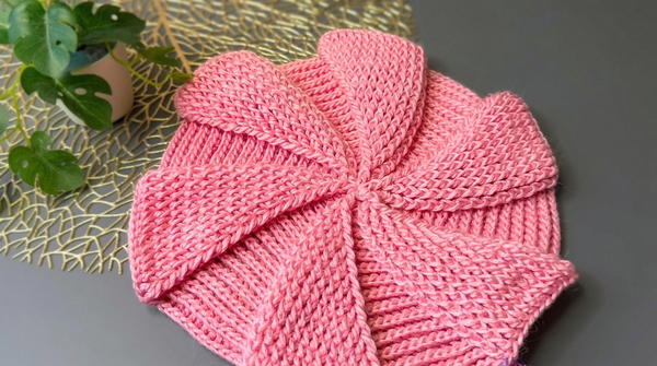 How to crochet a Easy beautiful beret 5