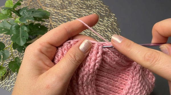 How to crochet a Easy beautiful beret 7
