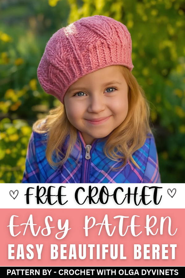 How to crochet a Easy beautiful beret 9