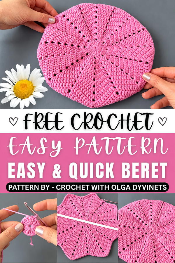 How to crochet a beret (1)