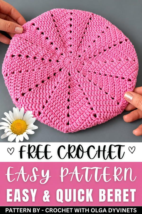 How to crochet a beret (10)