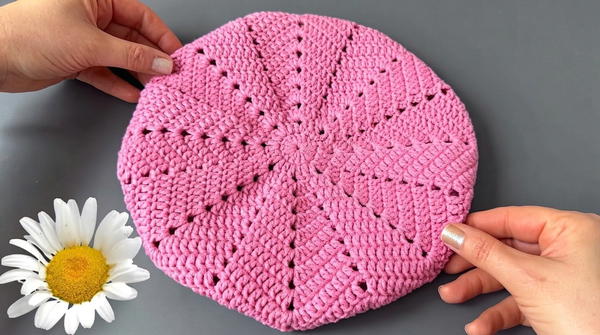 How to crochet a beret (3)
