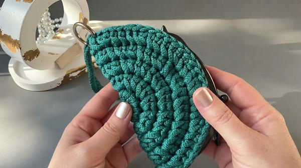 How to knit a fashion accessory in 30 minutes! Crochet (4)