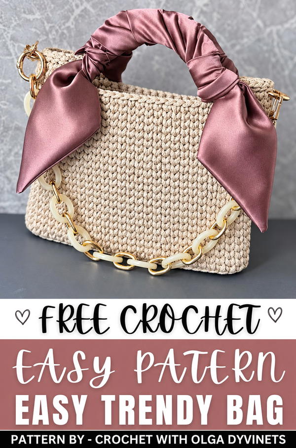 Secrets to Crochet a Trendy Bag for Beginners (10)