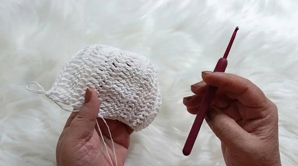 Crochet Mesh Beach Bustier
