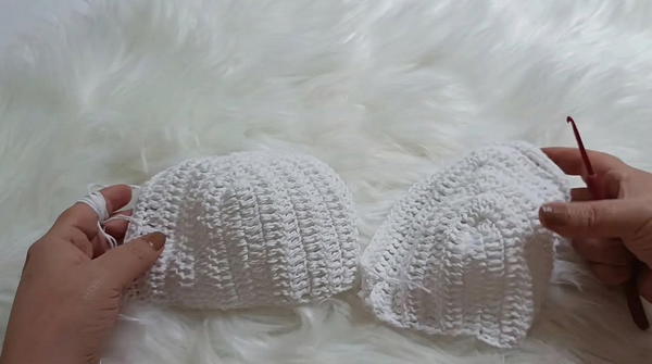 Crochet Mesh Beach Bustier