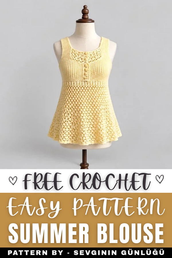Very Easy and Stylish! Cotton Yarn Summer Blouse Making (11)