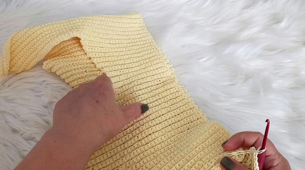 Very Easy and Stylish! Cotton Yarn Summer Blouse Making (13)