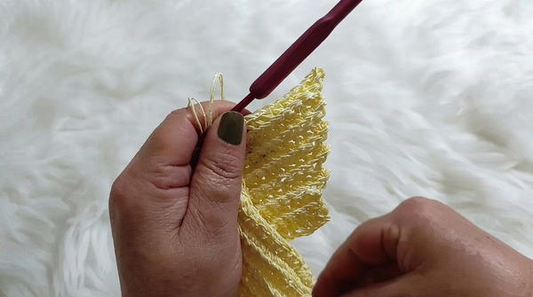 Very Easy and Stylish! Cotton Yarn Summer Blouse Making (8)