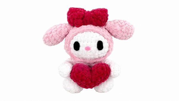 Crochet Amigurumi My Melody Pattern 5