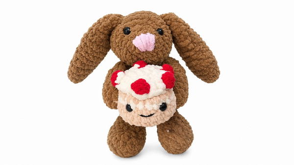 Crochet Bunny Jelly Cat Pattern 5