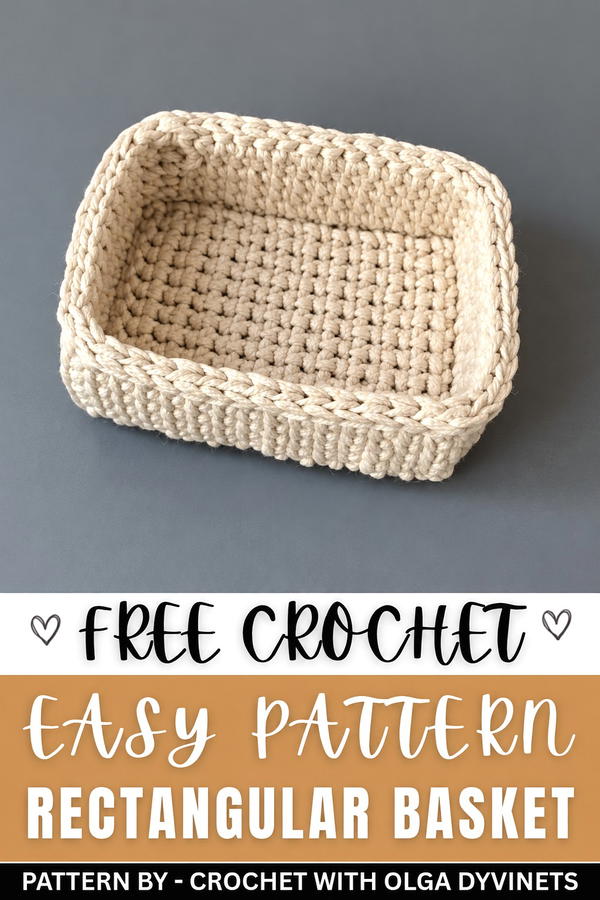easiest way to crochet a rectangular basket (2)
