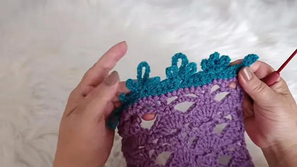 gorgeous crochet pattern made using only chain stitches (3)