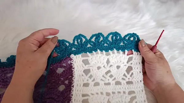 gorgeous crochet pattern made using only chain stitches (4)