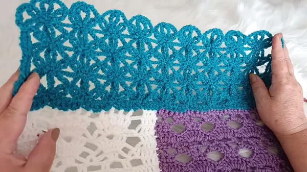gorgeous crochet pattern made using only chain stitches (5)