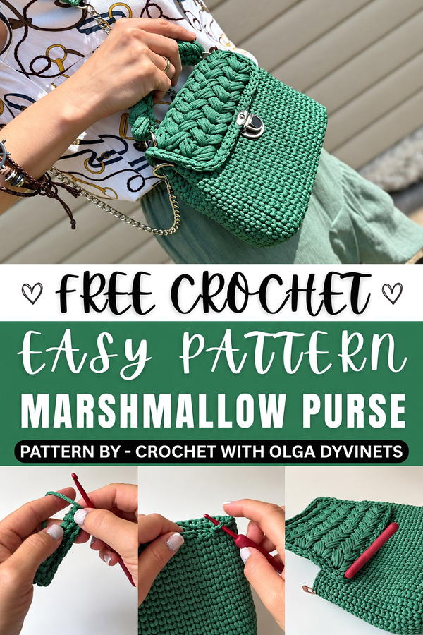 marshmallow purse made of cord (1)