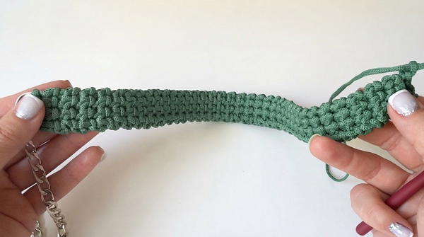 marshmallow purse made of cord (4)